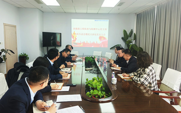 標題：新能源工程技術(shù)與檢測中心黨支部召開(kāi)2024年度組織生活會(huì )暨民主評議黨員會(huì )議
瀏覽次數：37
發(fā)表時(shí)間：2025-02-27